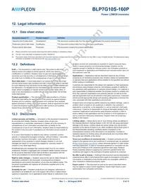 BLP7G10S-160PY Datasheet Page 9