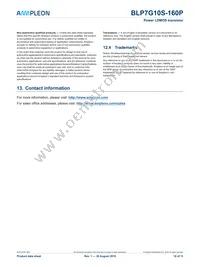 BLP7G10S-160PY Datasheet Page 10