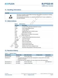 BLP7G22-05Z Datasheet Page 8