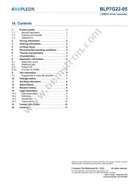 BLP7G22-05Z Datasheet Page 11