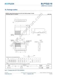 BLP7G22-10 Datasheet Page 11