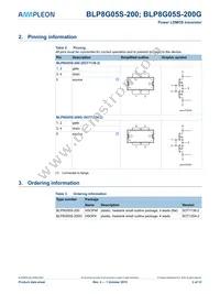 BLP8G05S-200Y Datasheet Page 2