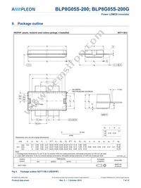 BLP8G05S-200Y Datasheet Page 7