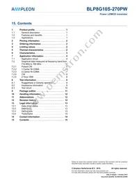 BLP8G10S-270PWY Datasheet Page 15
