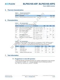 BLP8G10S-45PJ Datasheet Page 3