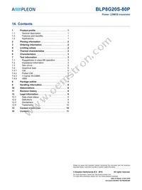 BLP8G20S-80PY Datasheet Page 11