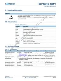 BLP8G21S-160PVY Datasheet Page 8