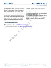 BLP8G21S-160PVY Datasheet Page 10