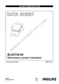 BLS3135-20 Datasheet Cover