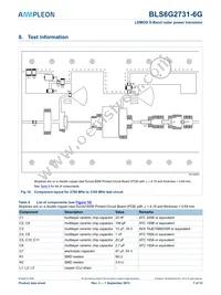 BLS6G2731-6G Datasheet Page 7