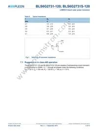 BLS6G2731S-120 Datasheet Page 4