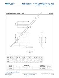 BLS6G2731S-120 Datasheet Page 9