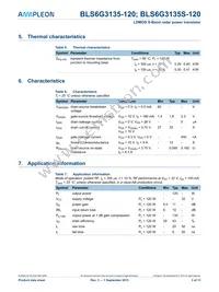 BLS6G3135-120 Datasheet Page 3