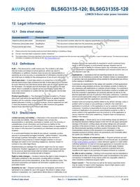 BLS6G3135-120 Datasheet Page 11