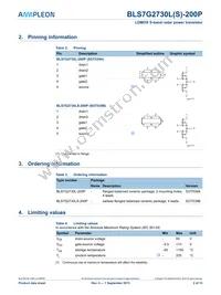 BLS7G2730LS-200PU Datasheet Page 2