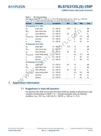 BLS7G3135LS-350P Datasheet Page 4