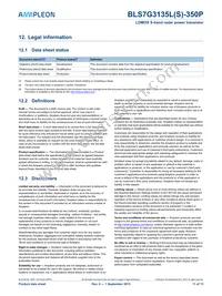 BLS7G3135LS-350P Datasheet Page 11