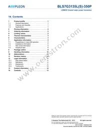 BLS7G3135LS-350P Datasheet Page 13