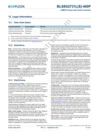 BLS8G2731L-400PU Datasheet Page 11