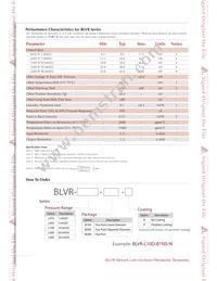 BLVR-L30D-B1NS-N Datasheet Page 2