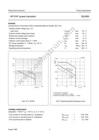 BLW96/01 Datasheet Page 3