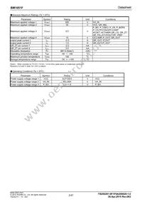 BM1051F-GE2 Datasheet Page 2