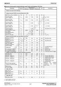 BM1051F-GE2 Datasheet Page 5