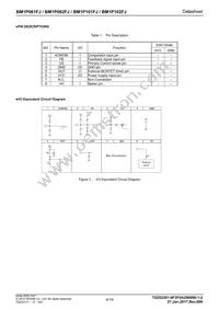 BM1P102FJ-E2 Datasheet Page 4
