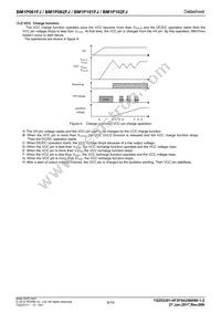 BM1P102FJ-E2 Datasheet Page 9