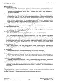BM1Q002FJ-E2 Datasheet Page 23