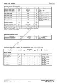 BM2P014 Datasheet Page 2