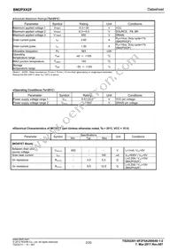 BM2P052F-GE2 Datasheet Page 2