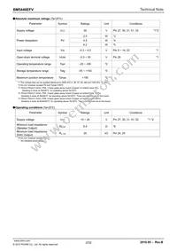 BM5446EFV-E2 Datasheet Page 2