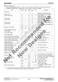 BM5449MWV-E2 Datasheet Page 4