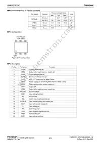 BM6101FV-CE2 Datasheet Page 2