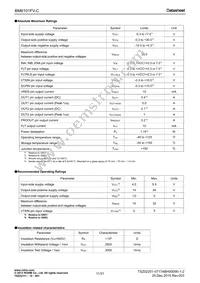 BM6101FV-CE2 Datasheet Page 11