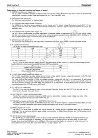 BM6104FV-CE2 Datasheet Page 3