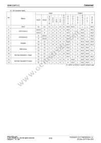 BM6104FV-CE2 Datasheet Page 9