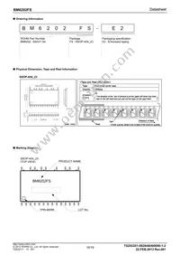 BM6202FS-E2 Datasheet Page 18