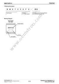 BM67220FV-CE2 Datasheet Page 22