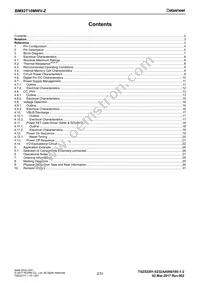 BM92T10MWV-ZE2 Datasheet Page 2