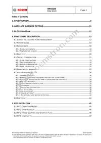 BMA222E Datasheet Page 4