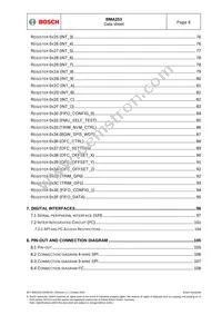 BMA253 Datasheet Page 6