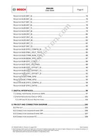 BMA280 Datasheet Page 6