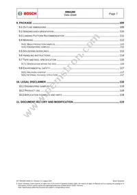 BMA280 Datasheet Page 7