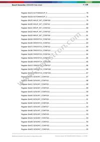 BMA400 Datasheet Page 6