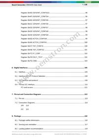BMA400 Datasheet Page 7