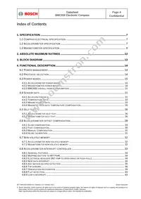 BMC050 Datasheet Page 4