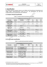 BMC050 Datasheet Page 7