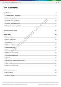 BME680 Datasheet Page 4